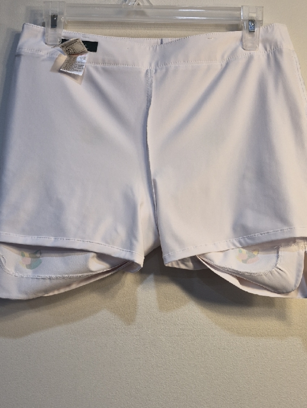 White Embroidered Cat-Pattern Golf Skort - Picture 11 of 12